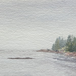 Schoodic Fog, Early Morning