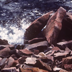 Rocks and Surf at Schoodic